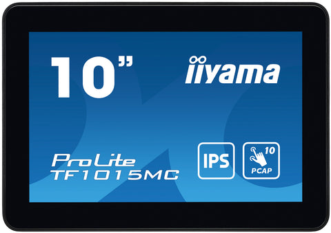 iiyama ProLite TF1015MC-B3 computer monitor 25.6 cm (10.1") 1280 x 800 pixels HD LED Touchscreen Black