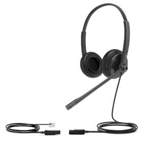 Yealink YHS34 Lite Dual Headset Wired Head-band Office/Call center Black