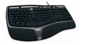 Microsoft Natural Ergonomic 4000 UK keyboard USB QWERTY