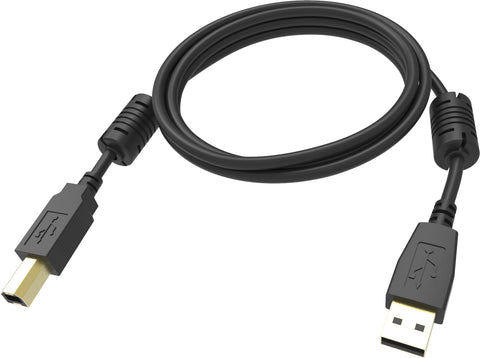 Vision TC 2MUSB/BL 1 USB cable USB 2.0 2 m USB A USB B Black