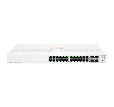 Aruba Instant On 1930 24G Class4 PoE 4SFP/SFP+ 195W Managed L2+ Gigabit Ethernet (10/100/1000) Power over Ethernet (PoE) 1U White