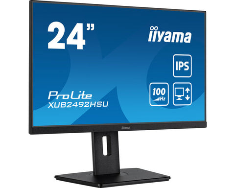 iiyama XUB2492HSU-B6 computer monitor 60.5 cm (23.8") 1920 x 1080 pixels Full HD LED Black