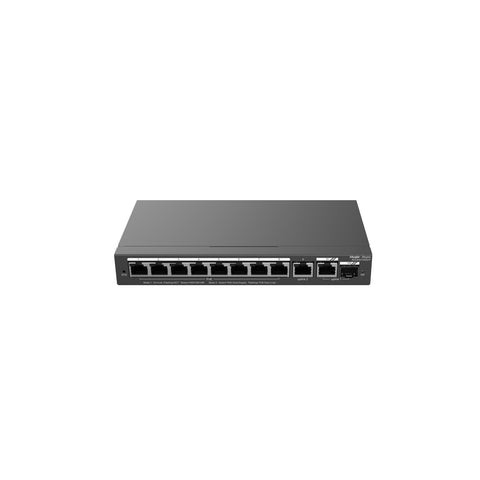 Ruijie Networks RG-ES210GS-P network switch Managed L2 Gigabit Ethernet (10/100/1000) Power over Ethernet (PoE) Black