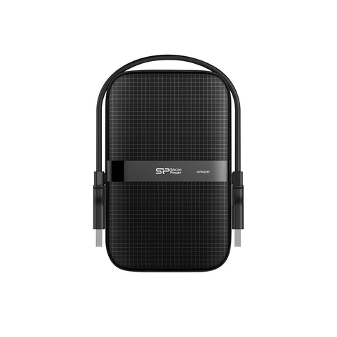 Silicon Power Armor A60 external hard drive 1 TB 2.5" USB Type-A 3.2 Gen 1 (3.1 Gen 1) Black