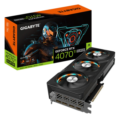 GIGABYTE GAMING GeForce RTX 4070 Ti SUPER OC 16G NVIDIA 16 GB GDDR6X