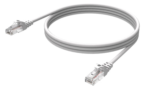 Vision Cat6 UTP, 3m networking cable White U/UTP (UTP)