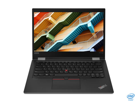 Lenovo ThinkPad X13 Yoga Intel® Core™ i5 i5-10210U Hybrid (2-in-1) 33.8 cm (13.3") Touchscreen Full HD 8 GB DDR4-SDRAM 256 GB SSD Wi-Fi 6 (802.11ax) Windows 10 Pro Black