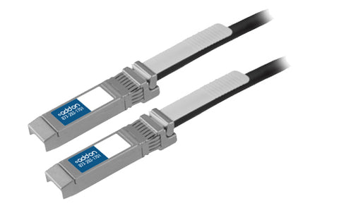 AddOn Networks 10GBASE-CU, SFP+, 3m fibre optic cable SFP+ Black