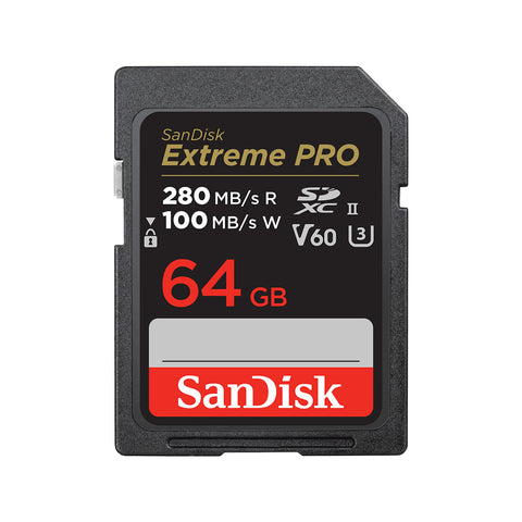 SanDisk SDSDXEP-064G-GN4IN memory card 64 GB SDXC UHS-II Class 10