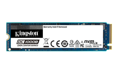 Kingston Technology DC1000B 480 GB M.2 PCI Express 3.0 NVMe 3D TLC NAND