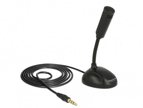 DeLOCK 65872 microphone Black Mobile phone/smartphone microphone