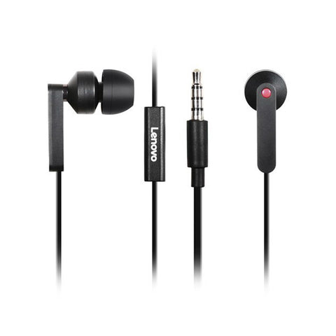 Lenovo 4XD0J65079 headphones/headset Wired In-ear Calls/Music Black