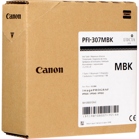 Canon 9810B001/PFI-307MBK Ink cartridge black matt 330ml for Canon IPF 830