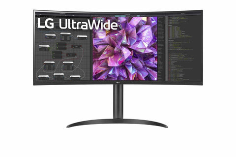 LG 34WQ75C-B computer monitor 86.4 cm (34") 3440 x 1440 pixels Quad HD LCD Black