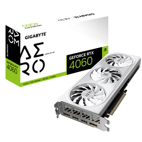 GIGABYTE AERO GeForce RTX 4060 OC 8G NVIDIA 8 GB GDDR6