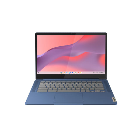 Lenovo IdeaPad Slim 3 Chrome 14M868 MediaTek 520 Chromebook 35.6 cm (14") Full HD 8 GB LPDDR4x-SDRAM 128 GB eMMC Wi-Fi 6 (802.11ax) ChromeOS Blue