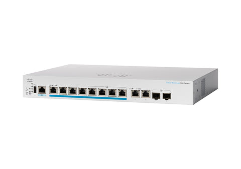 Cisco Business CBS350-8MP-2X Managed Switch | 8 Port 2.5GE | PoE | 2x10G Combo | Limited Lifetime Hardware Warranty (CBS350-8MP-2X-UK)