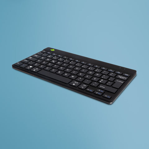 R-Go Tools Ergonomic keyboard R-Go Compact Break, compact keyboard with break software, QWERTY (PT), Bluetooth, black