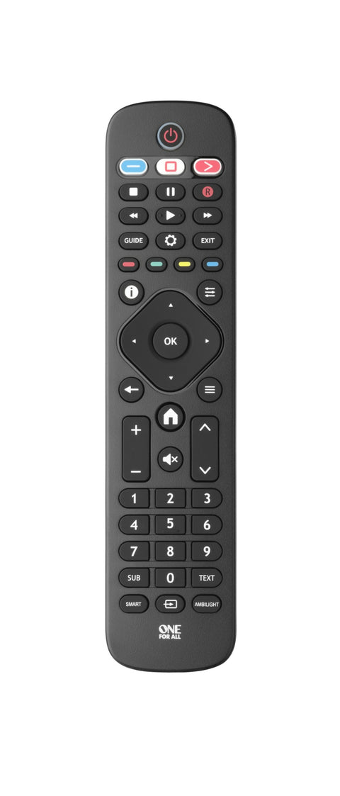 One For All TV Replacement Remotes Philips TV Replacement Remote