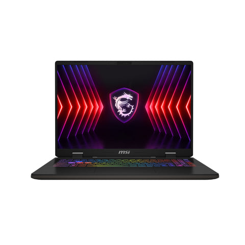 MSI Sword 16 HX B14VGKG-013UK Intel® Core™ i7 i7-14700HX Laptop 40.6 cm (16") Quad HD+ 16 GB DDR5-SDRAM 1 TB SSD NVIDIA GeForce RTX 4070 Wi-Fi 6E (802.11ax) Windows 11 Home Grey