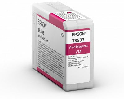 Epson C13T85030N/T8503 Ink cartridge magenta 80ml for Epson SC-P 800