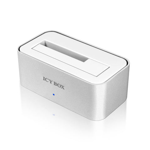 ICY BOX IB-111StU3-Wh USB 3.2 Gen 1 (3.1 Gen 1) Type-A Silver, White