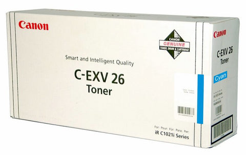 Canon 1659B006/C-EXV26 Toner cartridge cyan, 6K pages/5% for Canon IR C 1022