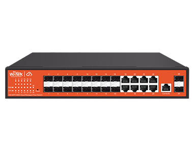 Wi-Tek WI-CGS5026 network switch Managed L2 Gigabit Ethernet (10/100/1000) Black