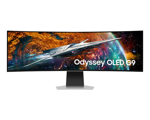 Samsung LS49CG954SU computer monitor 124.5 cm (49") 5120 x 1440 pixels DQHD OLED Silver