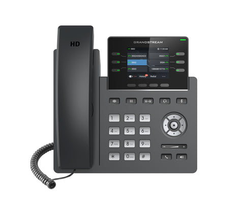 Grandstream Networks GRP2613 IP phone Black 4 lines TFT