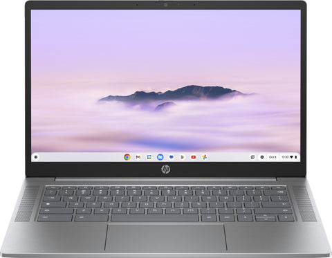 HP Chromebook 14a-nf0000na Intel® Core™ i3 i3-N305 35.6 cm (14") Full HD 8 GB LPDDR5-SDRAM 256 GB eUFS Wi-Fi 6E (802.11ax) ChromeOS Silver