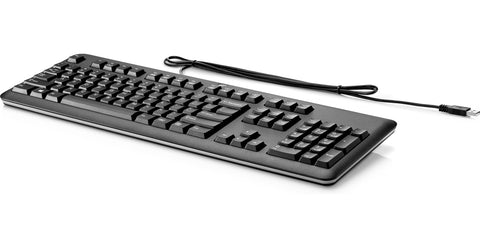 HP QY776AA keyboard Office USB Black