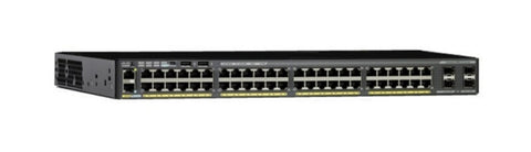 Cisco Small Business WS-C2960X-48LPS-L Managed L2/L3 Gigabit Ethernet (10/100/1000) Power over Ethernet (PoE) 1U Black