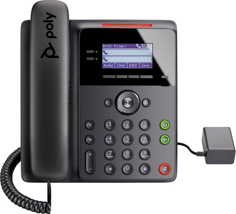 POLY Edge B30 IP Phone and PoE-enabled