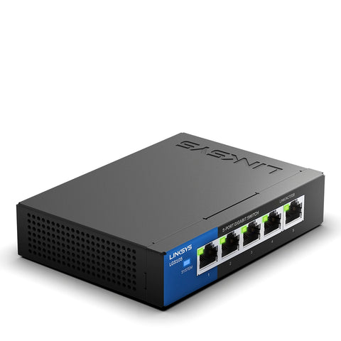Linksys 5-Port Business Desktop Gigabit Switch (LGS105)