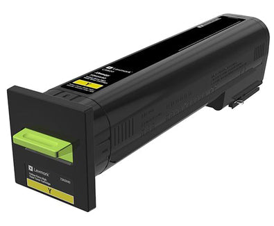 Lexmark 72K0X40 Toner-kit yellow extra High-Capacity, 22K pages ISO/IEC 19798 for Lexmark CS 820