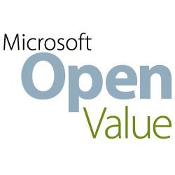 Microsoft Windows Server Essentials, OVL, 1Y Open Value License (OVL) 1 license(s) 1 year(s)