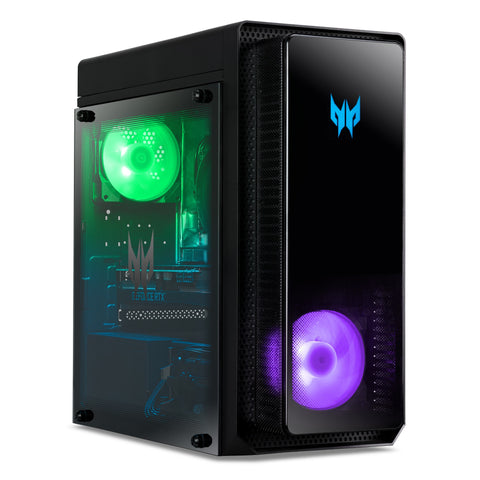 Acer Predator PO3-655 Gaming Desktop - Intel Core i7-14700F, 16GB, 1TB SSD, Nvidia RTX 4070 Super, N/A, Windows 11, Black