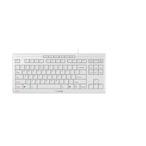 CHERRY STREAM TKL keyboard USB QWERTY English White