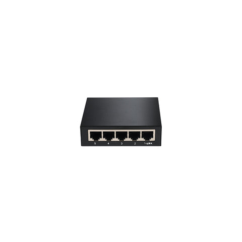 Wi-Tek WI-SG105 network switch Unmanaged Gigabit Ethernet (10/100/1000) Black, Orange