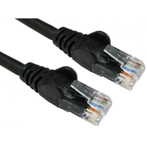 Cables Direct 1m Economy Gigabit Networking Cable - Black