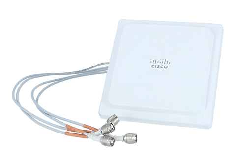 Cisco Aironet Dual-Band Omnidirectional Wi-Fi Antenna, 2 dBi (2.4 GHz)/4 dBi (5 GHz), 4 Ports, Ceiling Mount, 1-Year Limited Hardware Warranty (AIR-ANT2524V4C-RS=)