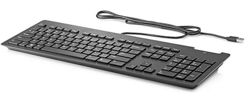 HP 911502-041 keyboard USB QWERTZ German Black