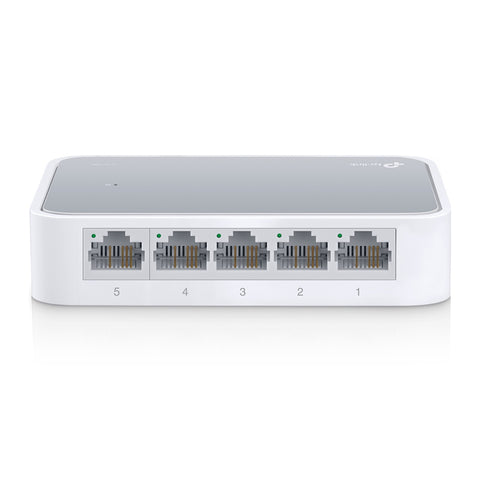 TP-Link TL-SF1005D Managed Fast Ethernet (10/100) White