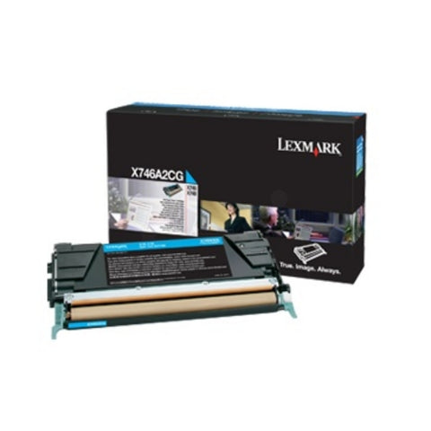 Lexmark X746A3CG Toner cartridge cyan Project, 7K pages for Lexmark X 746/748