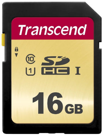 Transcend SD Card SDHC 500S 16GB