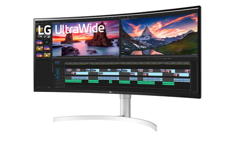 LG 38WN95CP-W 96.5 cm (38") 3840 x 1600 pixels Quad HD+ QLED White