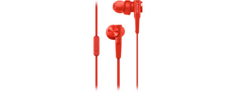 Sony MDR-XB55APR Headphones Wired In-ear Calls/Music Red