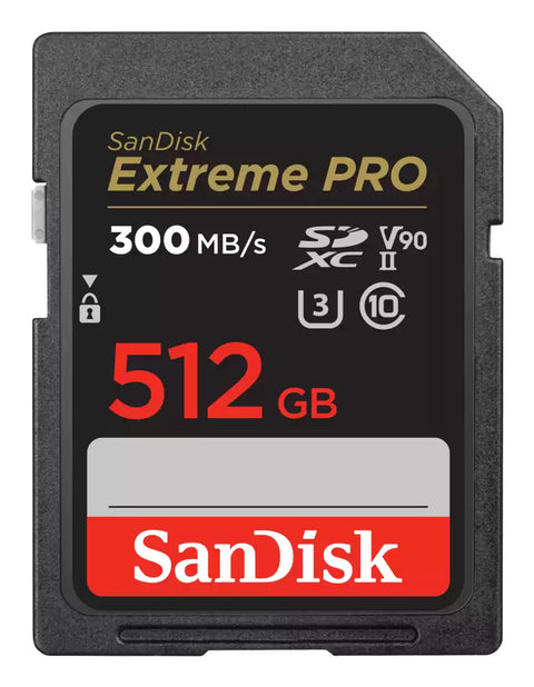 SanDisk Extreme PRO 512 GB SDXC UHS-II Class 10