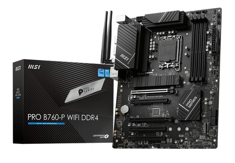 MSI PRO B760-P WIFI DDR4 motherboard LGA 1700 ATX